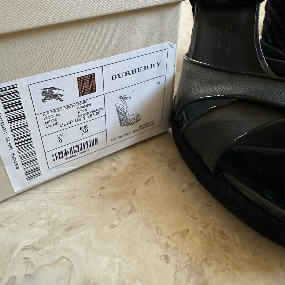 Burberry Black Women's Sandals - Picture 5 of 6